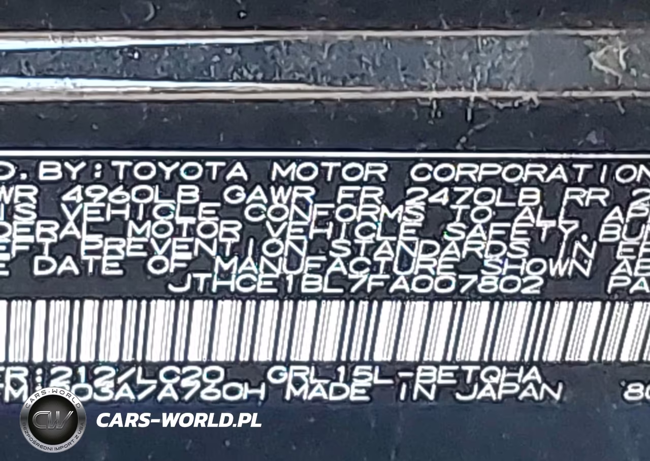 2015 Lexus Gs 350 VIN:JTHCE1BL7FA007802 - 9