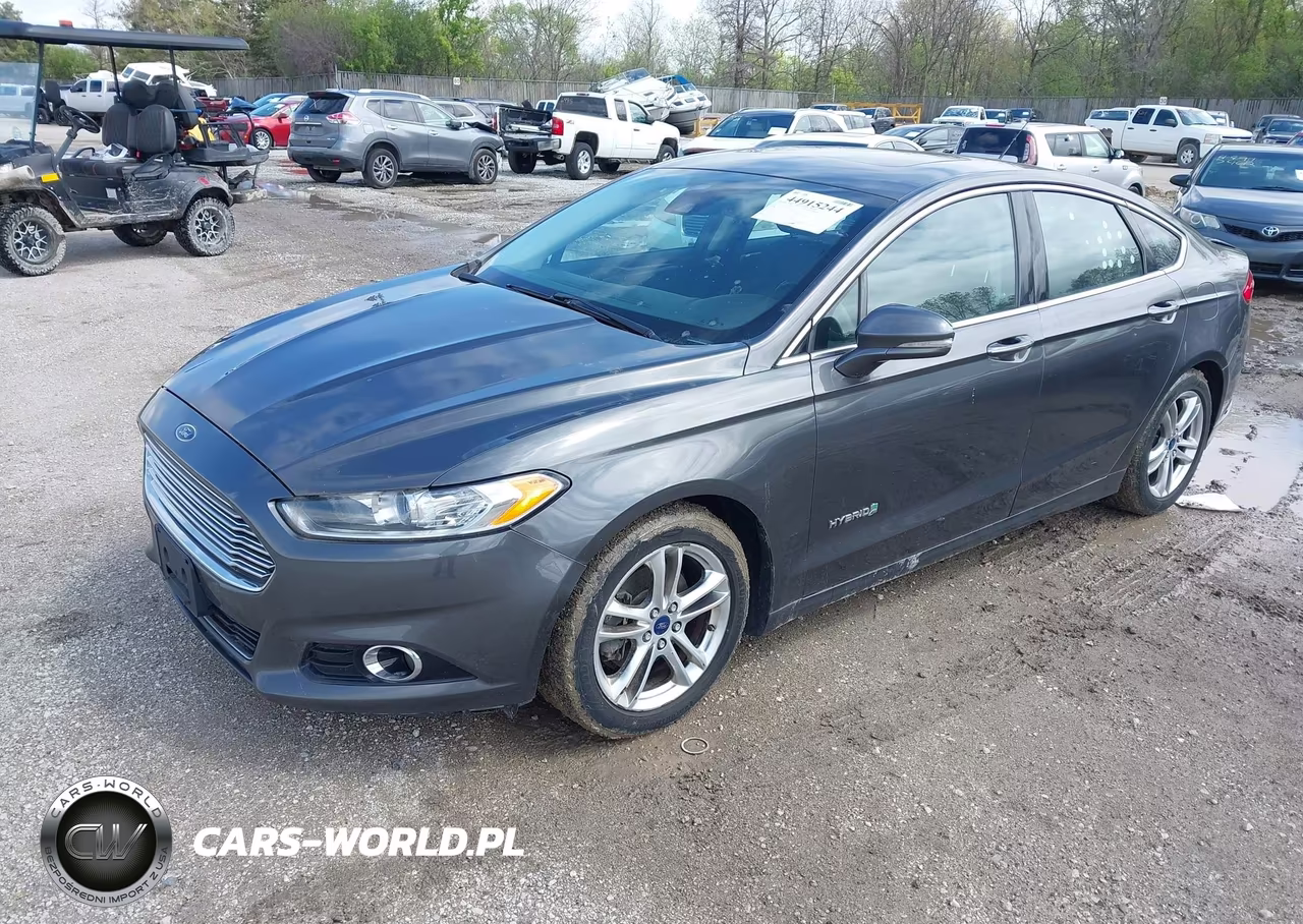 2015 Ford Fusion Hybrid Titanium VIN:3FA6P0RUXFR242692 - 2