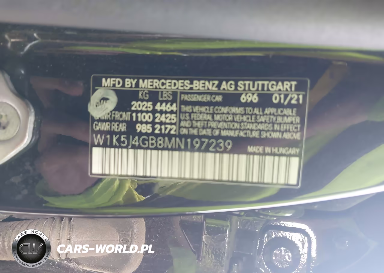 2021 Mercedes-Benz Cla 250 VIN:W1K5J4GB8MN197239 - 9