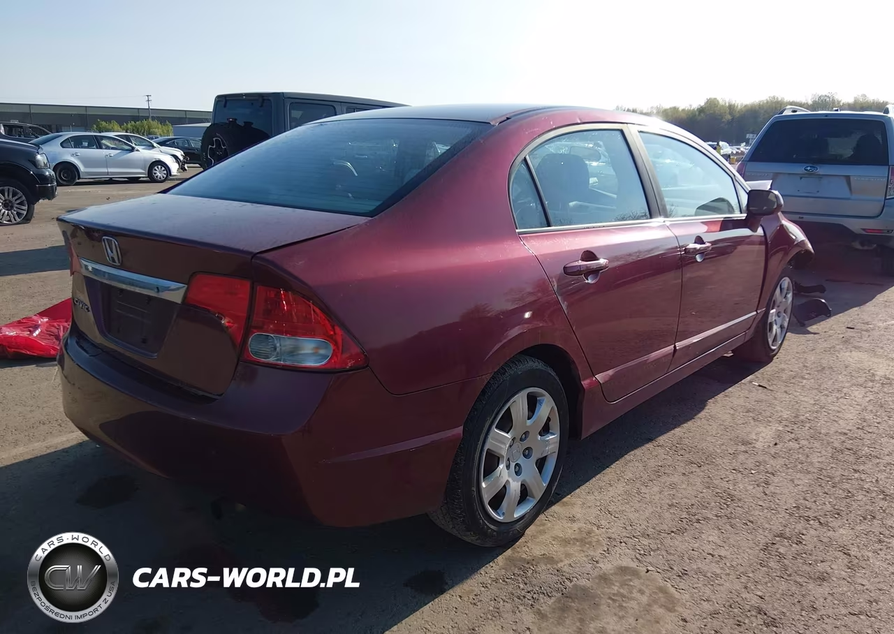 2010 Honda Civic Lx VIN:19XFA1F59AE084411 - 4