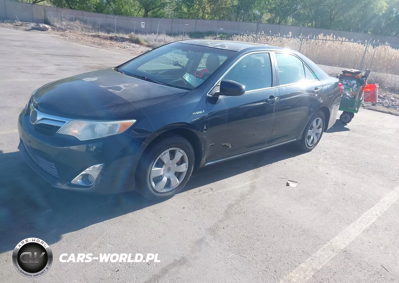 2013 Toyota Camry Hybrid Xle VIN:4T1BD1FK6DU064596 - 2
