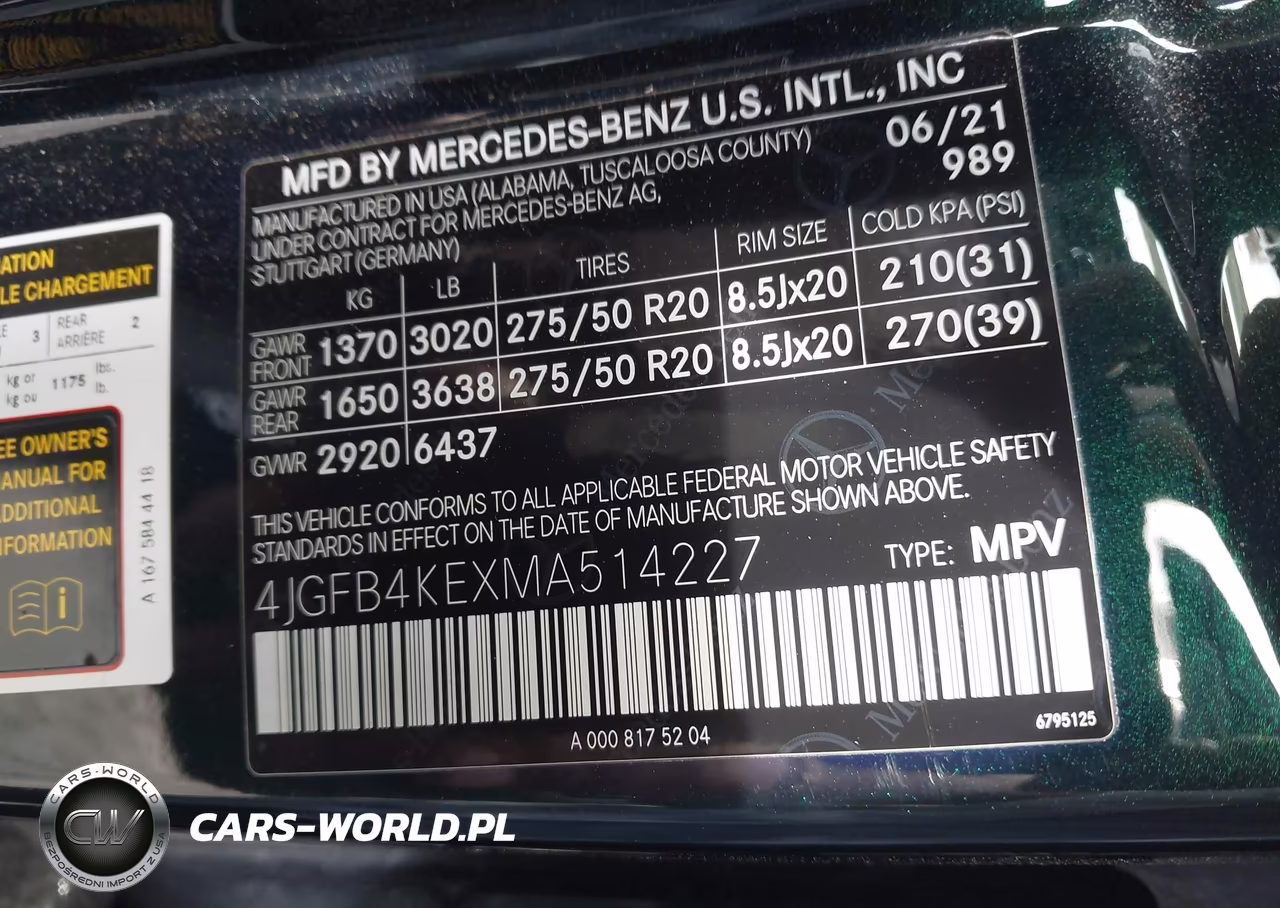 2021 Mercedes-Benz Gle 350 4Matic VIN:4JGFB4KEXMA514227 - 9