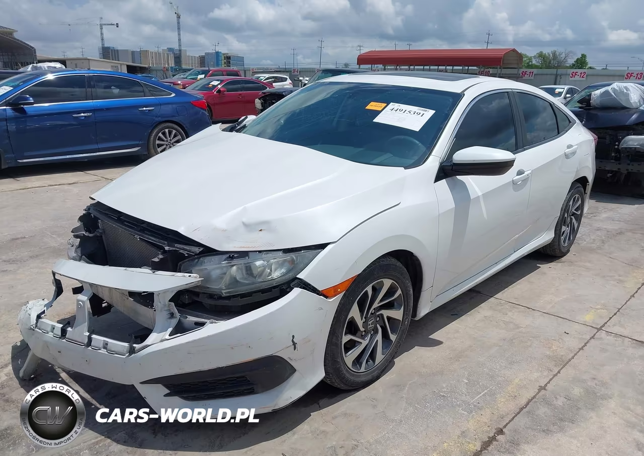 2016 Honda Civic Ex VIN:19XFC2F76GE082674 - 2