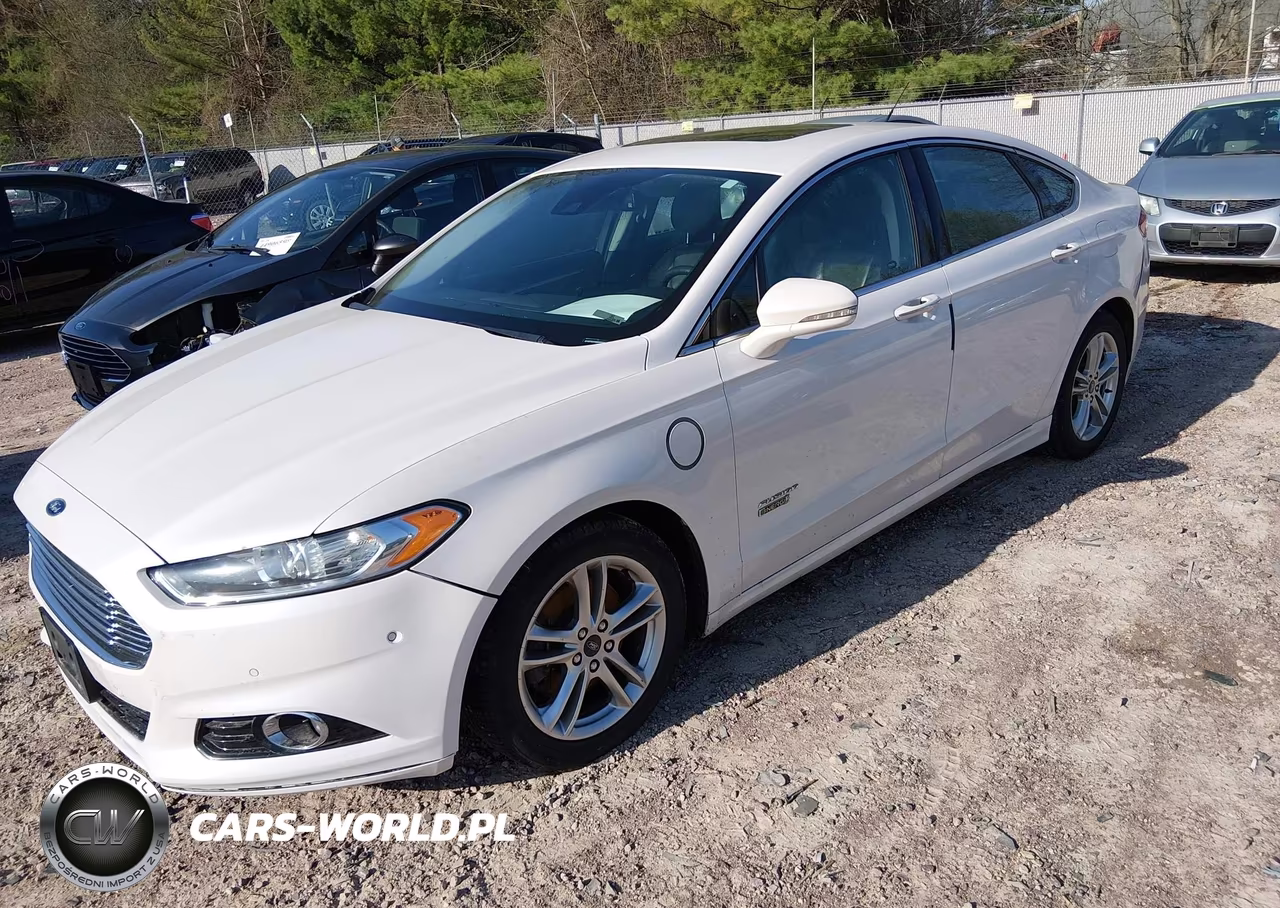 2016 Ford Fusion Energi Titanium VIN:3FA6P0SU4GR289244 - 2