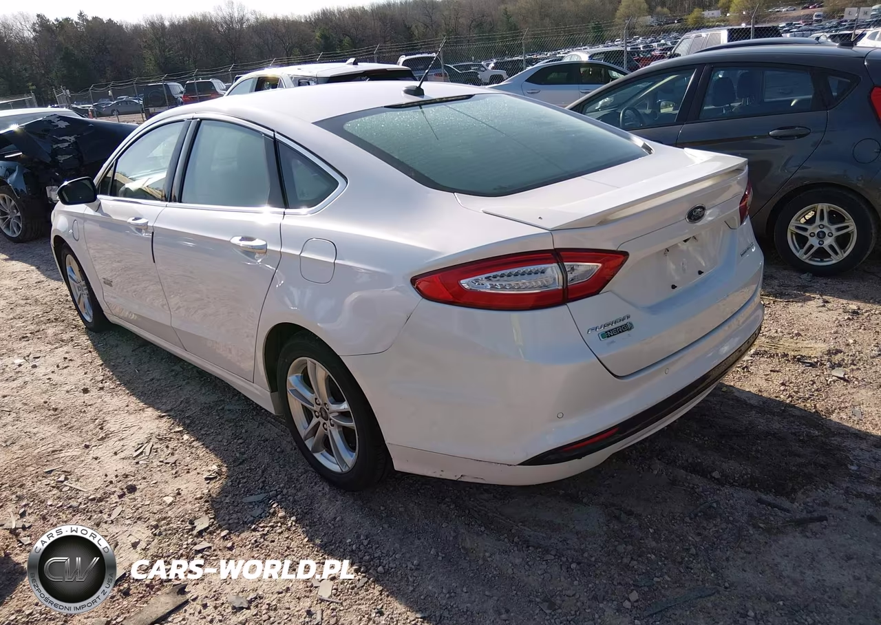 2016 Ford Fusion Energi Titanium VIN:3FA6P0SU4GR289244 - 3