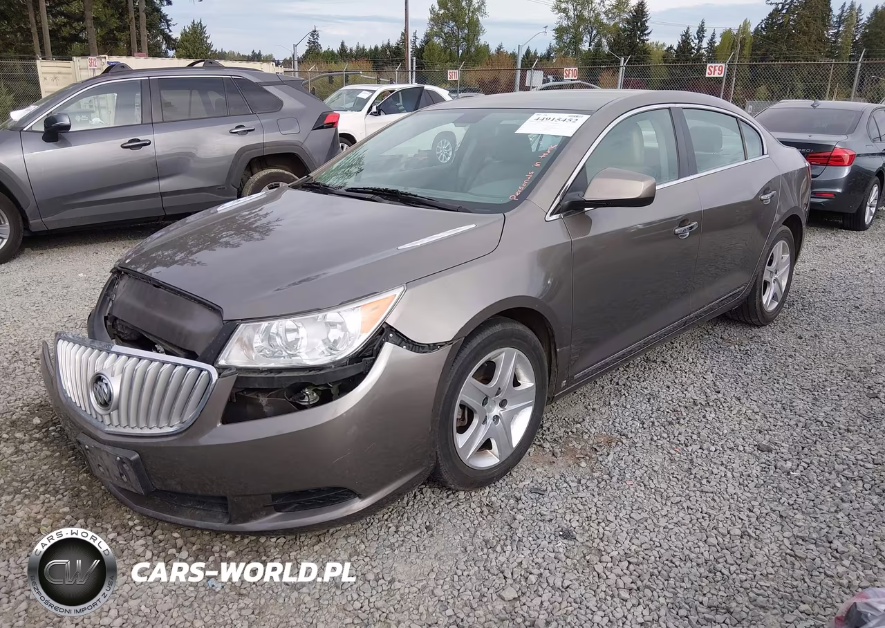 2010 Buick Lacrosse Cx VIN:1G4GB5EG1AF121982 - 2