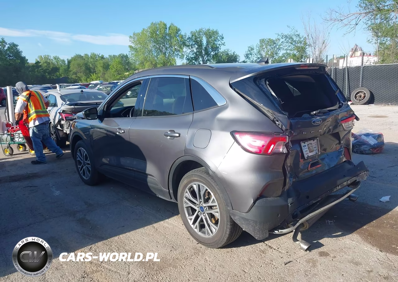 2021 Ford Escape Sel Hybrid VIN:1FMCU9CZ9MUA83924 - 3