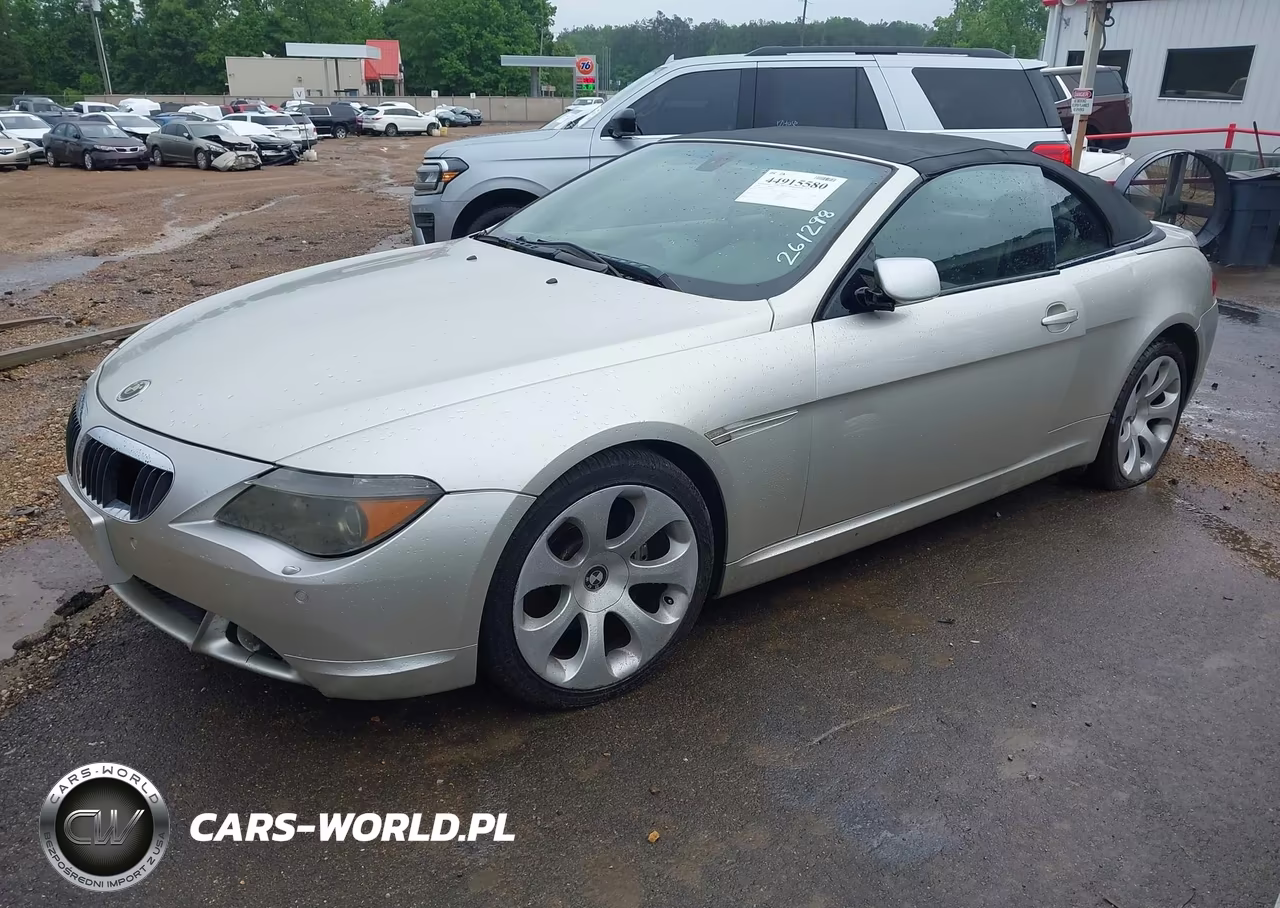 2005 BMW 645Ci VIN:WBAEK73455B261298 - 2