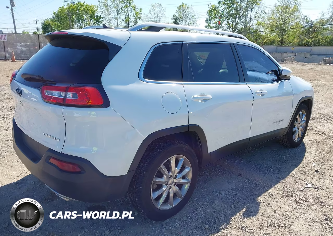 2015 Jeep Cherokee Limited VIN:1C4PJMDSXFW595461 - 4