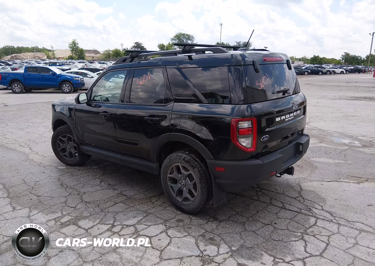 2022 Ford Bronco Sport Badlands VIN:3FMCR9D92NRD69509 - 3
