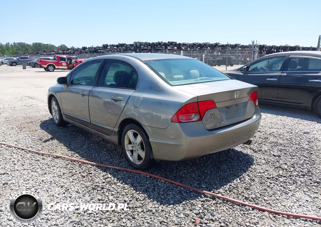 2008 Honda Civic Ex VIN:2HGFA15898H509654 - 3