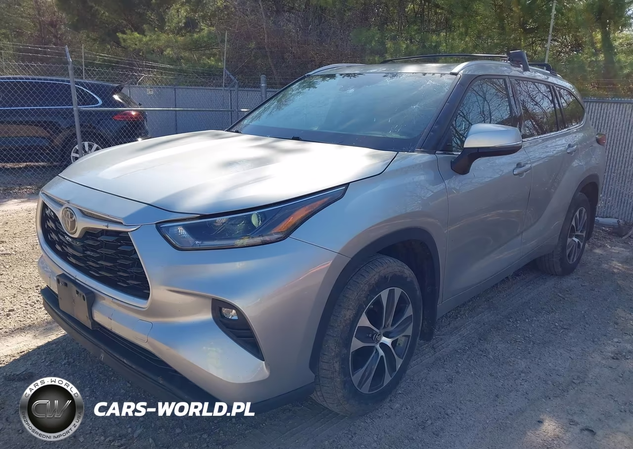 2021 Toyota Highlander Xle VIN:5TDGZRBH1MS544408 - 2
