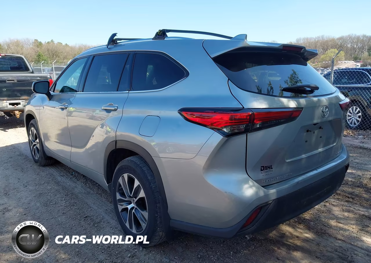 2021 Toyota Highlander Xle VIN:5TDGZRBH1MS544408 - 3