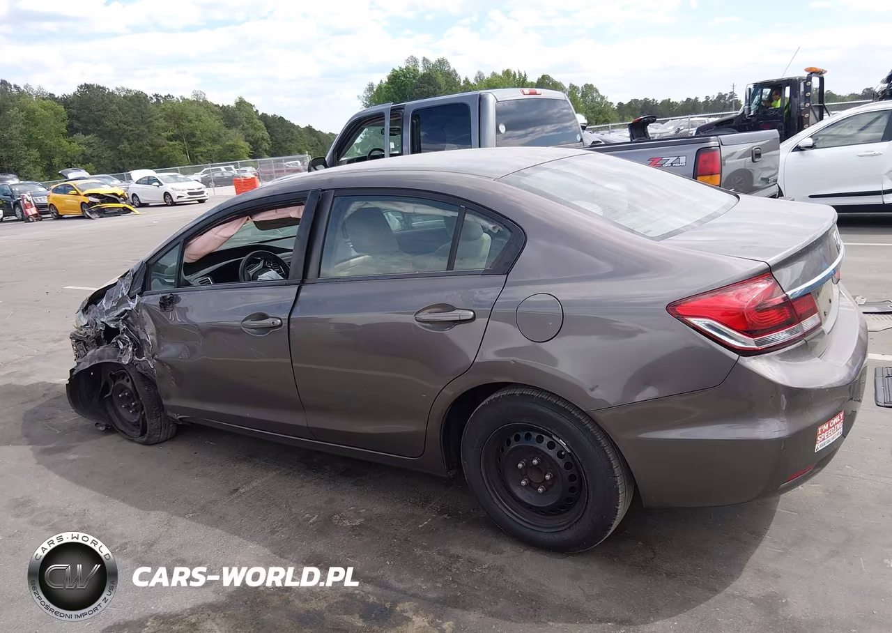 2013 Honda Civic Lx VIN:2HGFB2F50DH591615 - 14