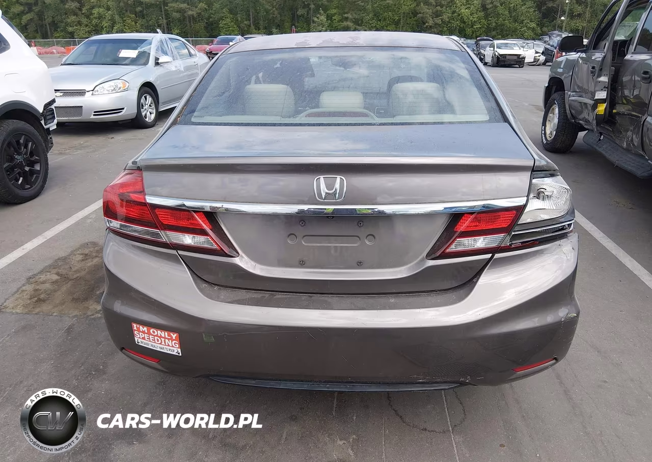 2013 Honda Civic Lx VIN:2HGFB2F50DH591615 - 16