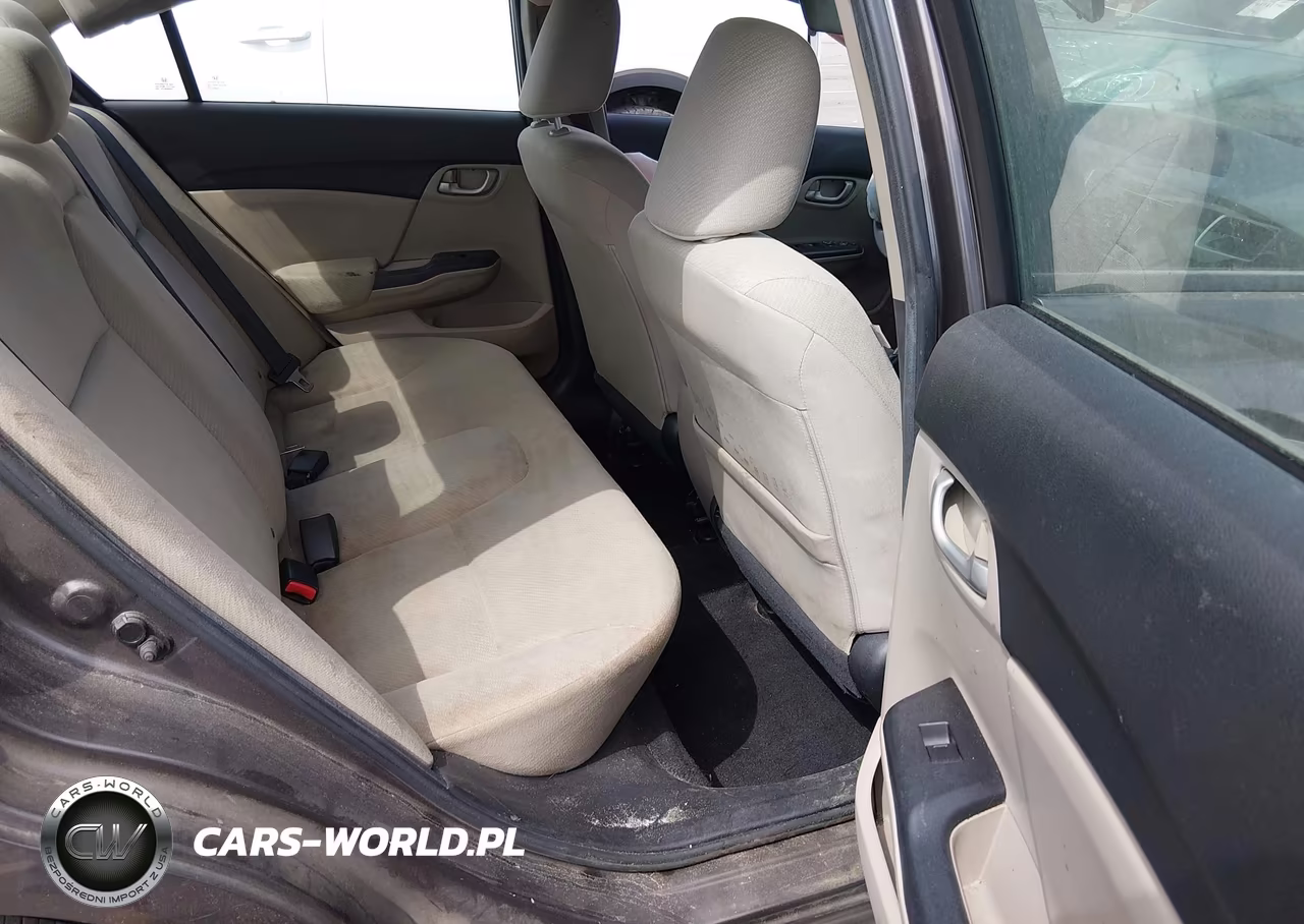 2013 Honda Civic Lx VIN:2HGFB2F50DH591615 - 8