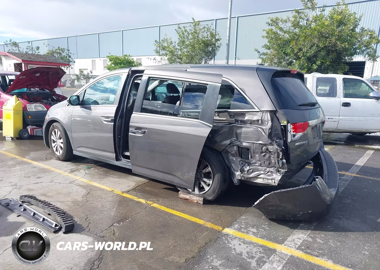 2017 Honda Odyssey Ex-L VIN:5FNRL5H66HB009156 - 3