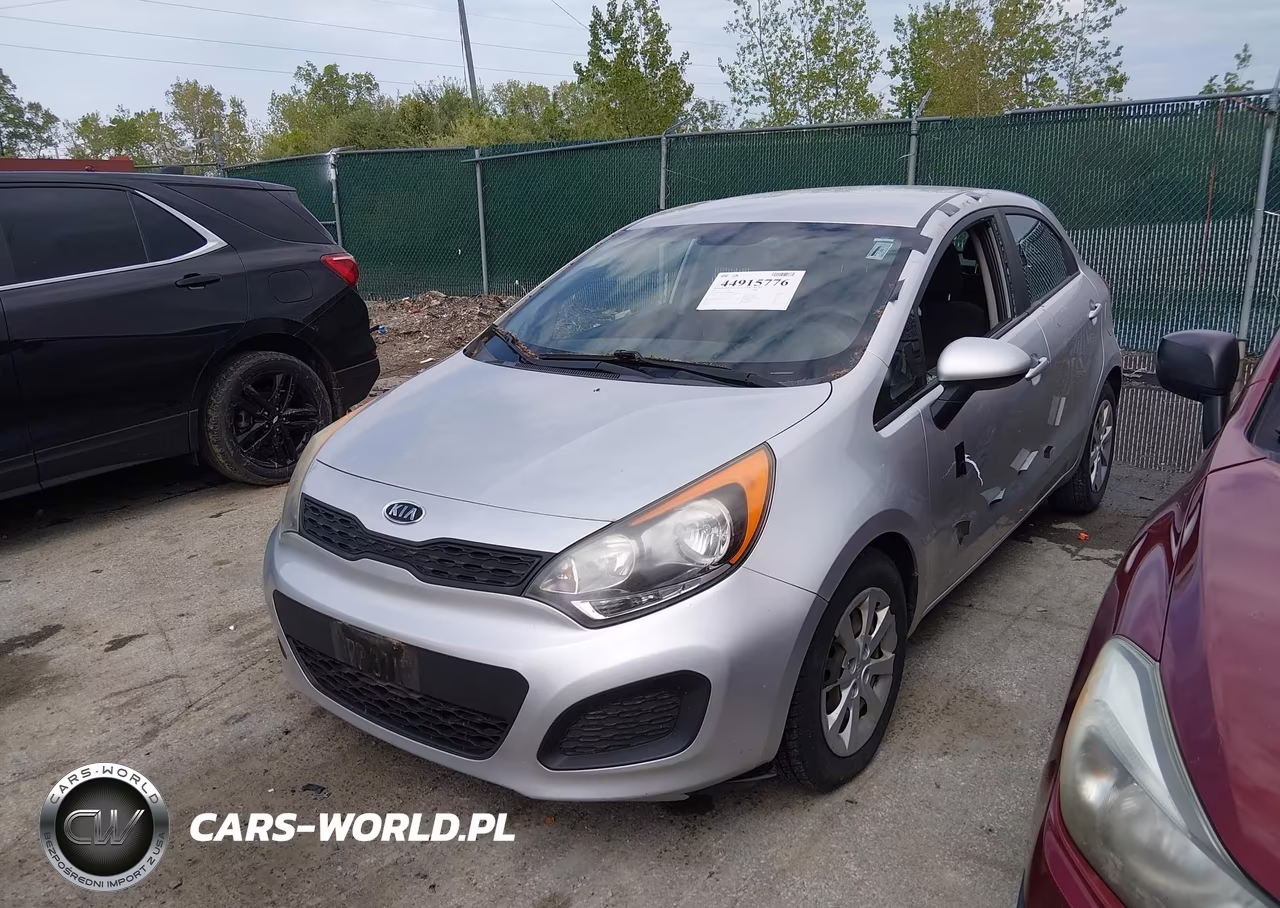 2013 Kia Rio Lx VIN:KNADM5A35D6106889 - 2
