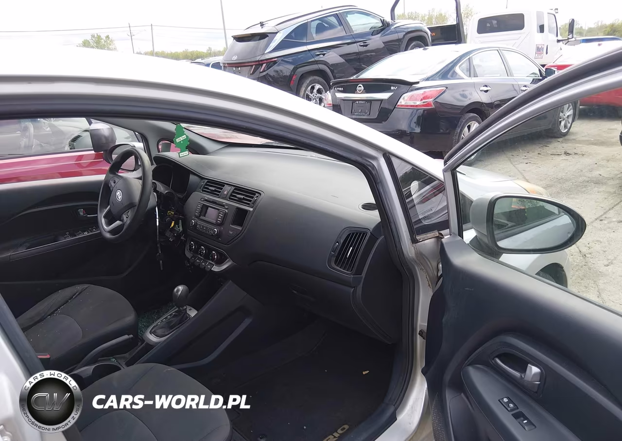 2013 Kia Rio Lx VIN:KNADM5A35D6106889 - 5