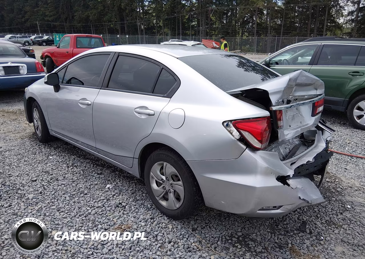 2013 Honda Civic Lx VIN:19XFB2F58DE219983 - 3