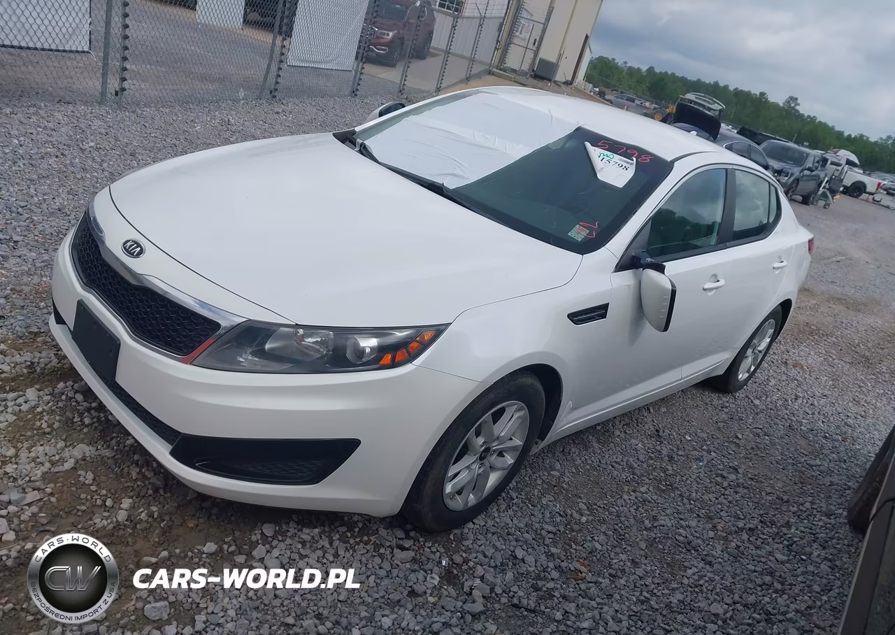 2011 Kia Optima Lx VIN:KNAGM4A70B5133740 - 2