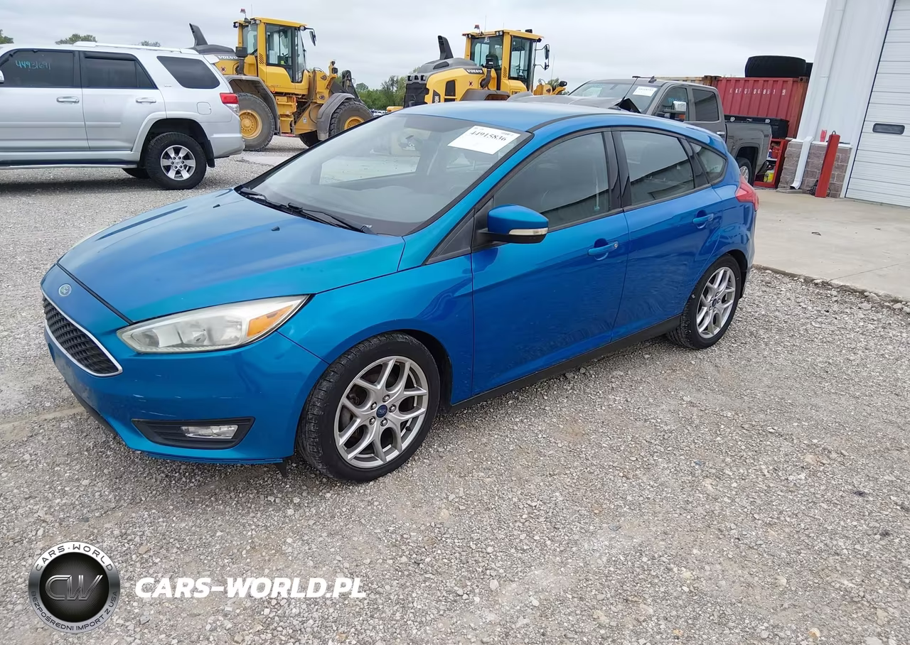2015 Ford Focus Se VIN:1FADP3K22FL331155 - 2