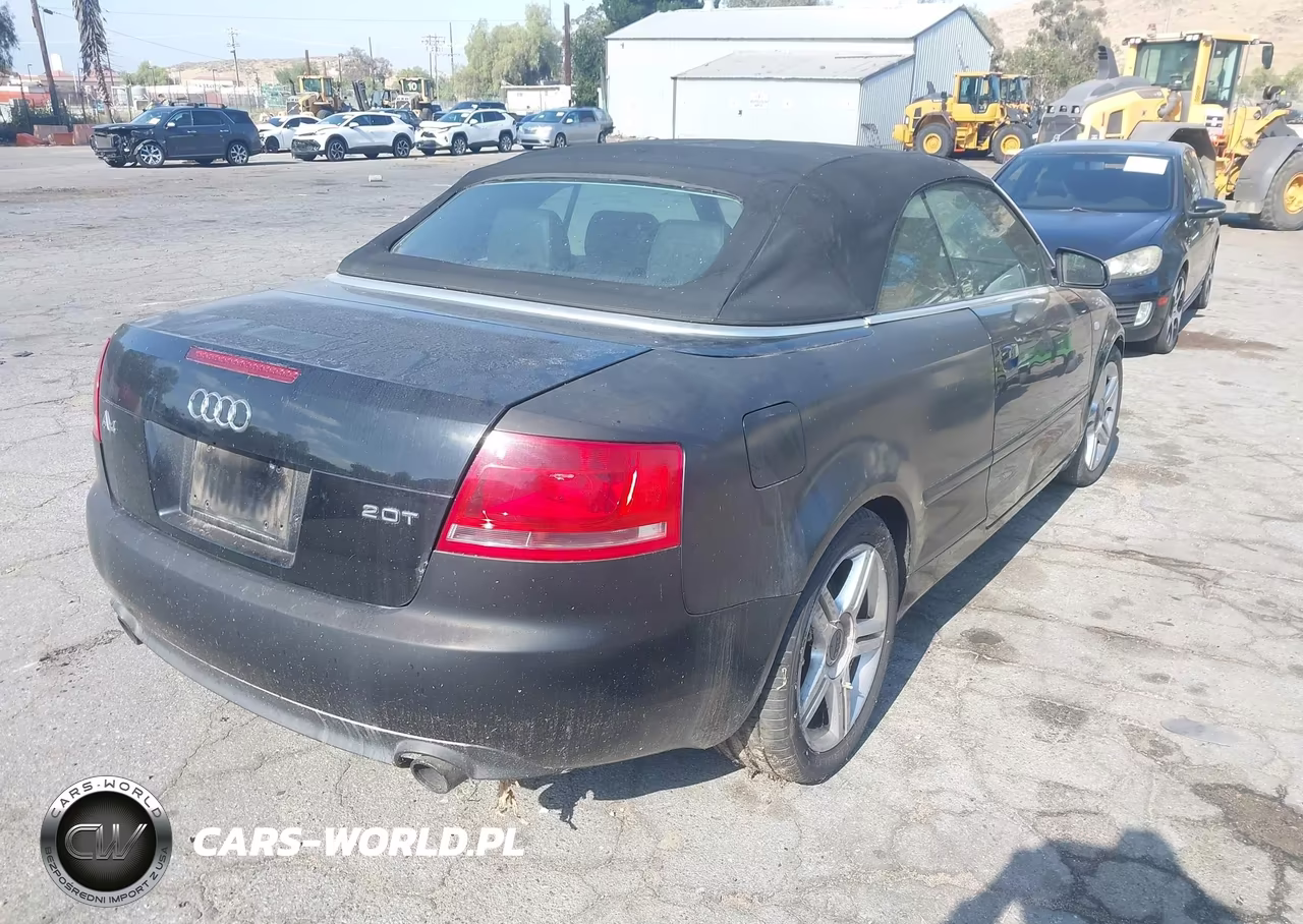 2007 Audi A4 2.0T VIN:WAUAF48H07K022385 - 4
