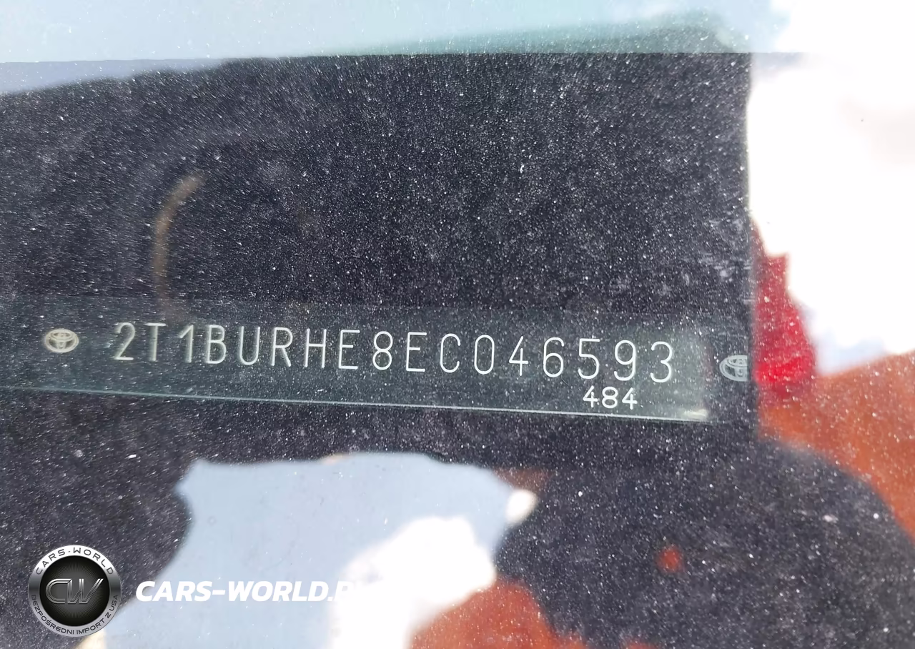 2014 Toyota Corolla Le VIN:2T1BURHE8EC046593 - 9