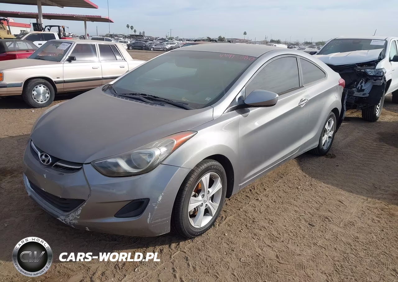 2013 Hyundai Elantra Gs VIN:KMHDH6AE5DU015501 - 2
