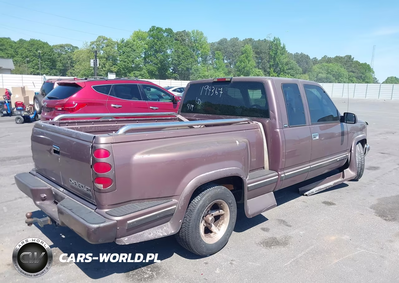 1998 Chevrolet C1500 Fleetside VIN:2GBEC19R5W1194367 - 4