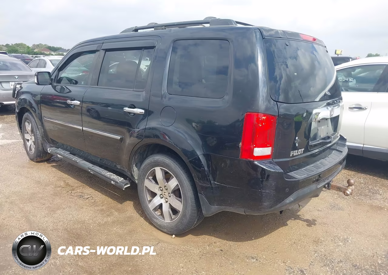 2012 Honda Pilot Touring VIN:5FNYF4H91CB082502 - 3