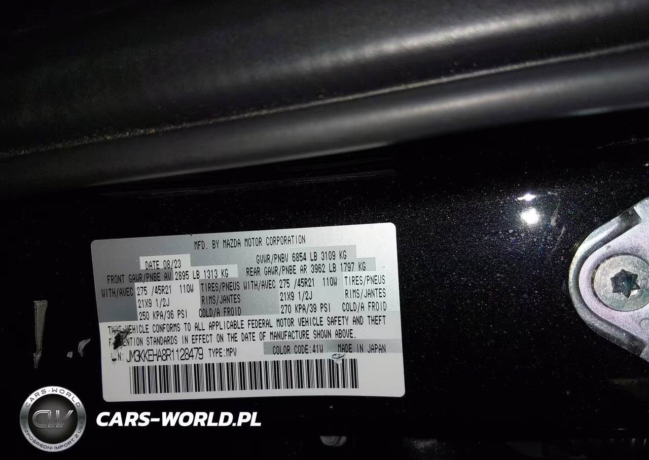 2024 Mazda Cx-90 Phev Premium Plus VIN:JM3KKEHA8R1128479 - 9