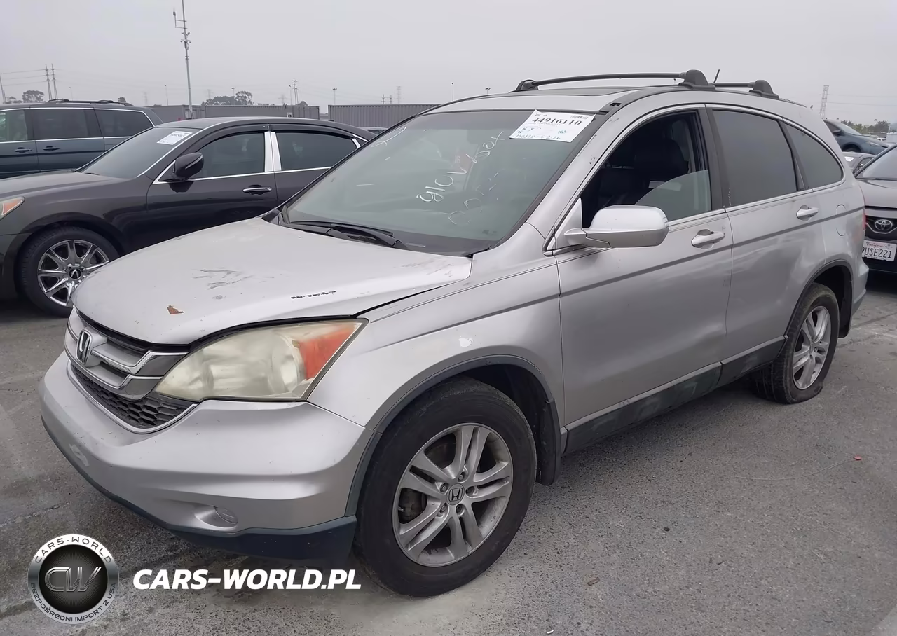 2010 Honda Cr-V Ex-L VIN:5J6RE3H77AL007386 - 2