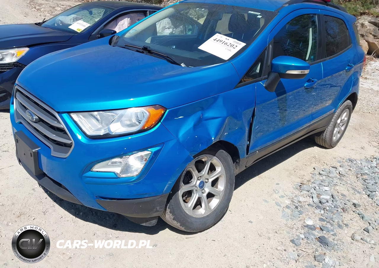 2018 Ford Ecosport Se VIN:MAJ6P1UL8JC164215 - 2