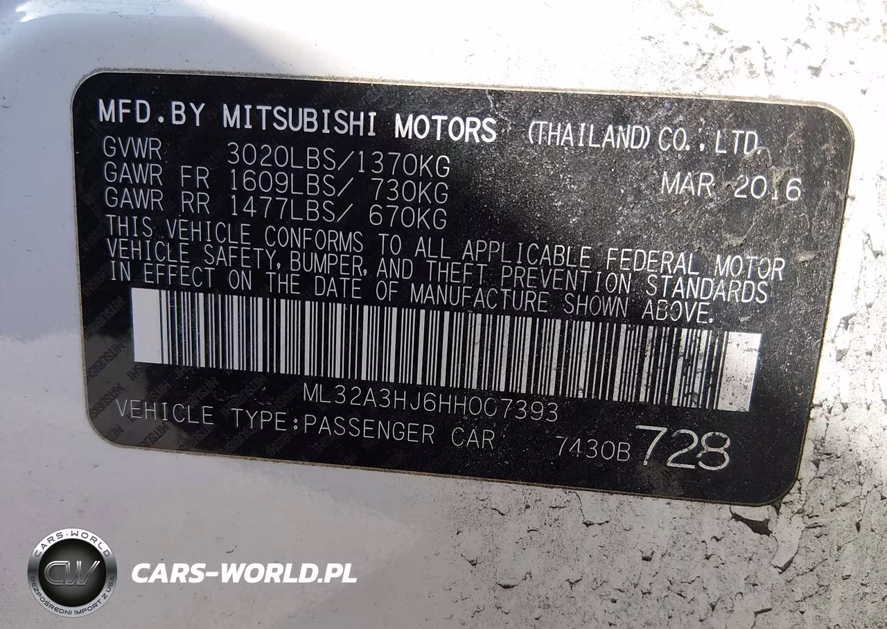 2017 Mitsubishi Mirage Es VIN:ML32A3HJ6HH007393 - 9