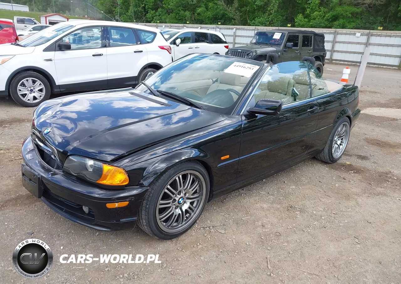 2001 BMW 325Ci VIN:WBABS33491JY52648 - 2