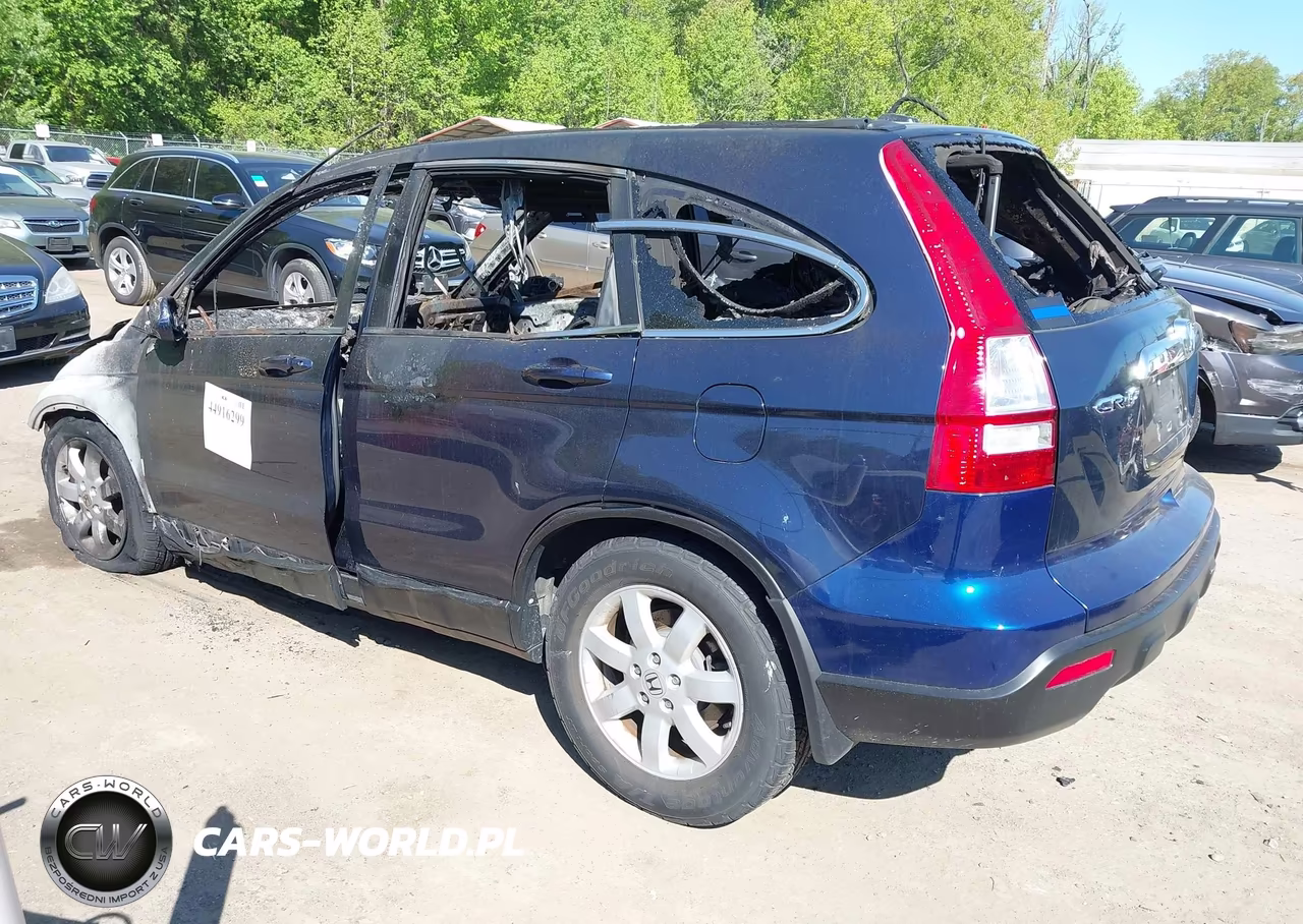 2009 Honda Cr-V Ex-L VIN:5J6RE487X9L060696 - 3