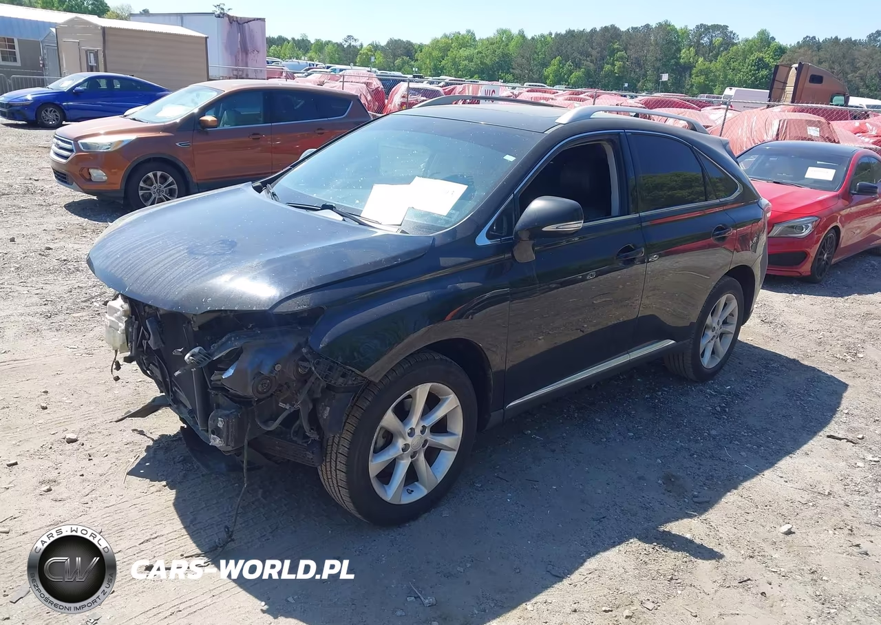 2012 Lexus Rx 350 VIN:2T2ZK1BA3CC072765 - 2