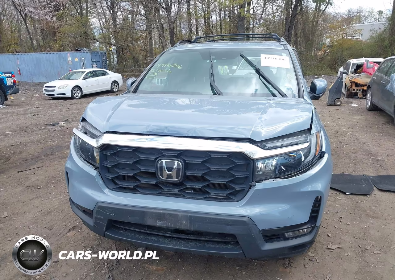 2022 Honda Passport Awd Ex-L VIN:5FNYF8H57NB028144 - 11