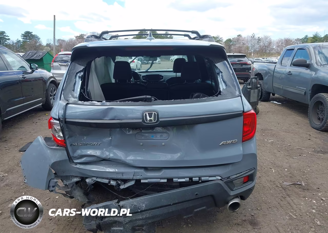 2022 Honda Passport Awd Ex-L VIN:5FNYF8H57NB028144 - 15