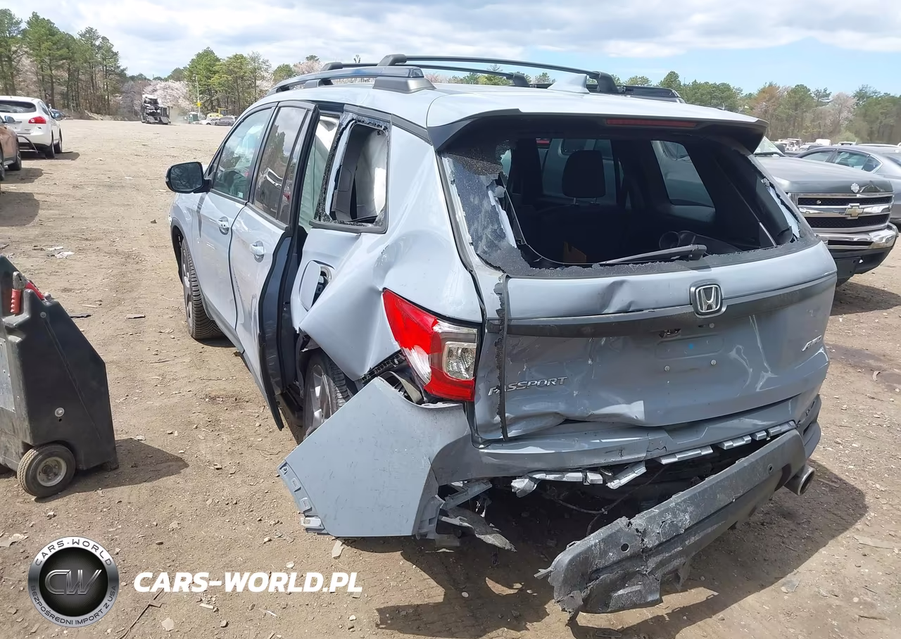 2022 Honda Passport Awd Ex-L VIN:5FNYF8H57NB028144 - 6