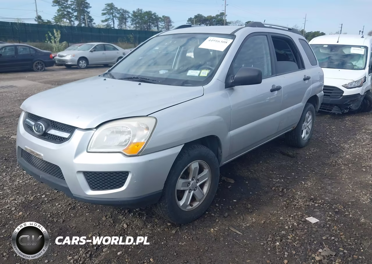 2009 Kia Sportage Lx V6 VIN:KNDJE723397586073 - 2
