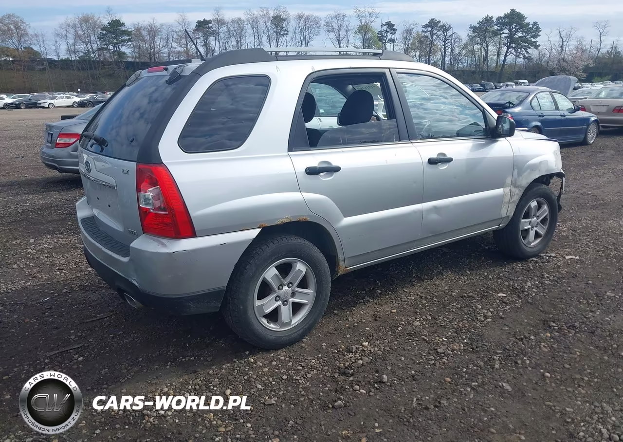 2009 Kia Sportage Lx V6 VIN:KNDJE723397586073 - 4