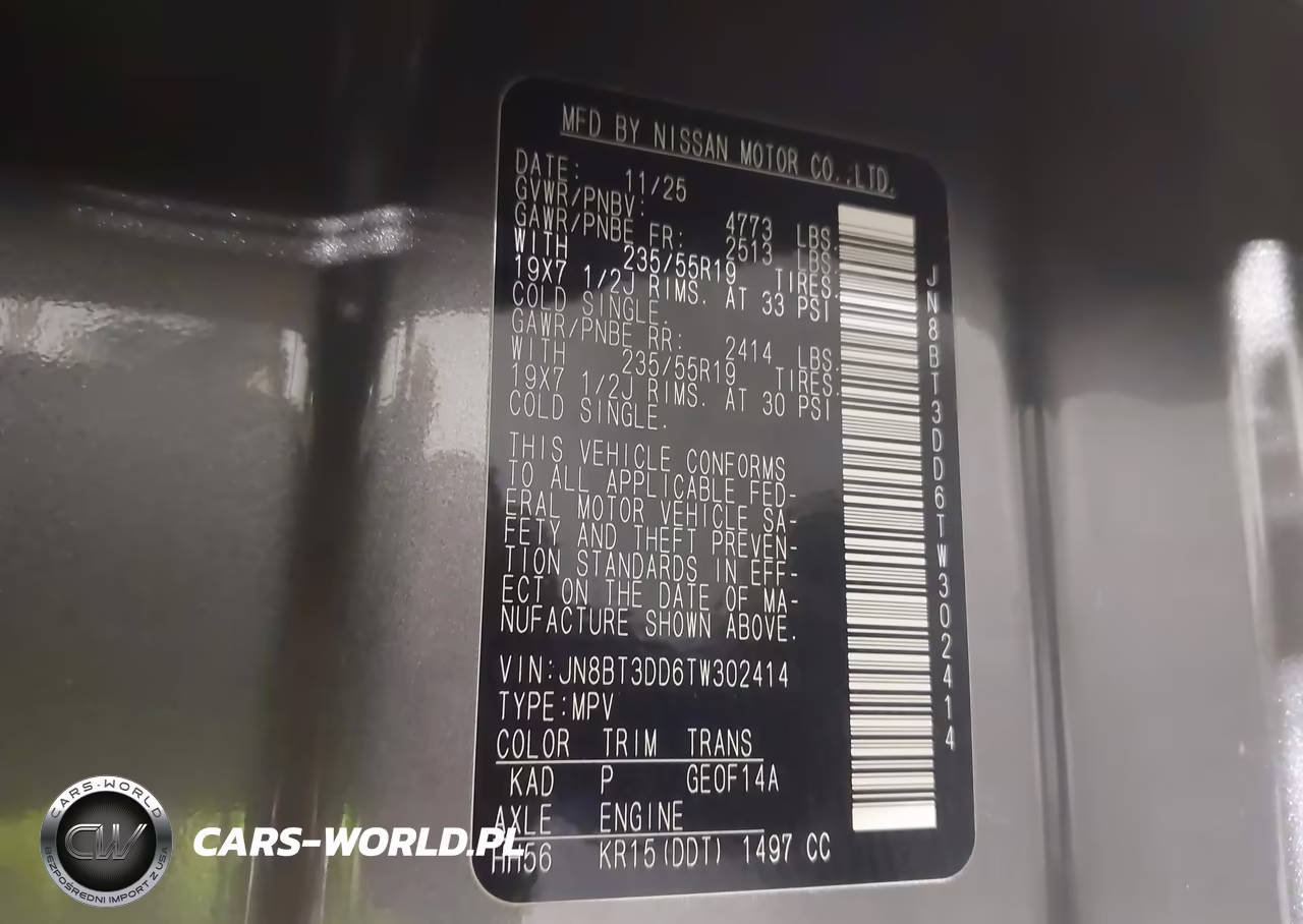 2026 Nissan Rogue Platinum VIN:JN8BT3DD6TW302414 - 9
