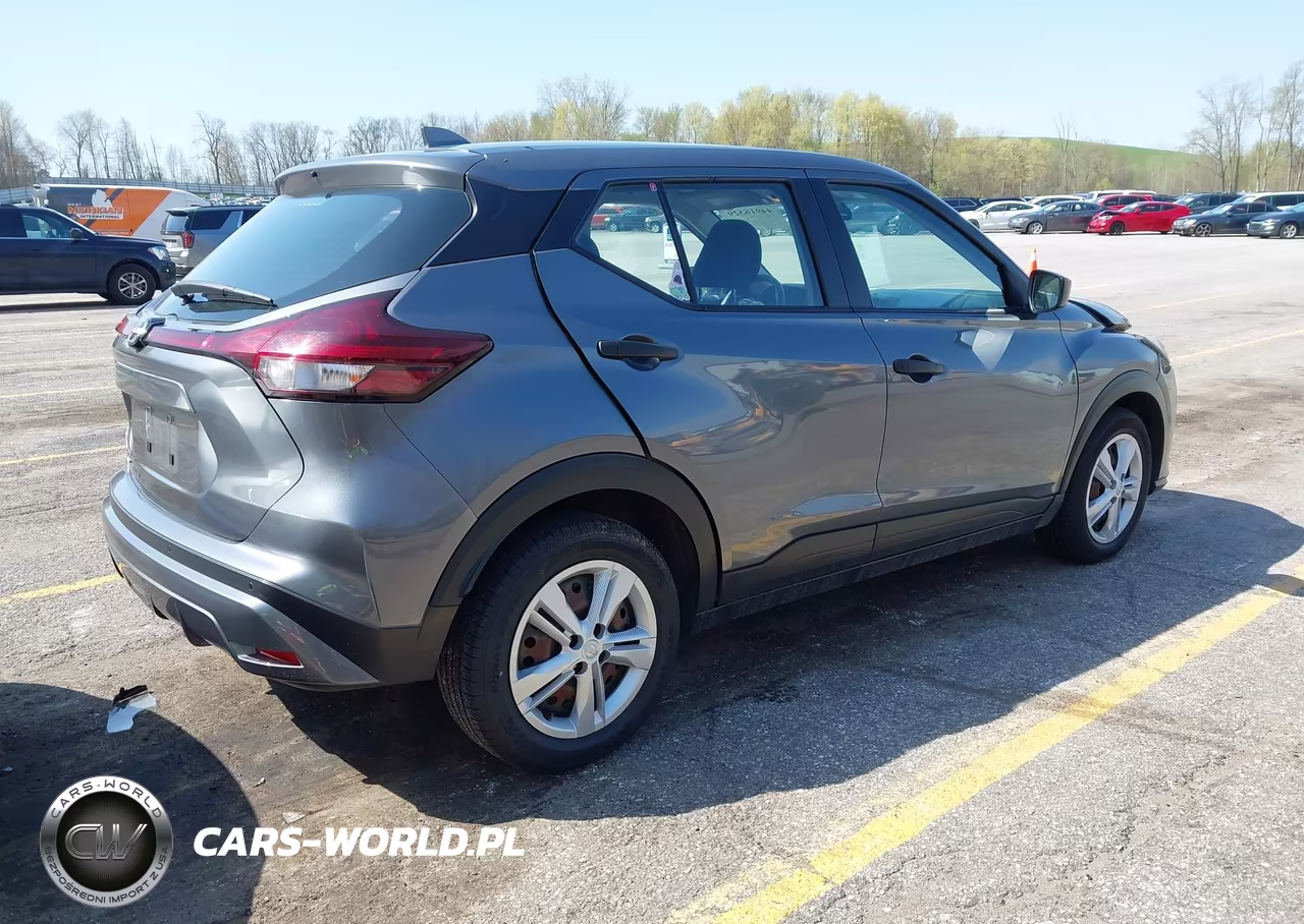 2022 Nissan Kicks S Xtronic Cvt VIN:3N1CP5BV8NL509863 - 4