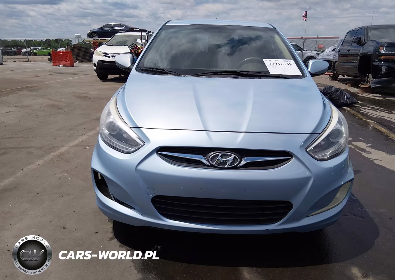 2014 Hyundai Accent Gls VIN:KMHCU4AE0EU608079 - 12