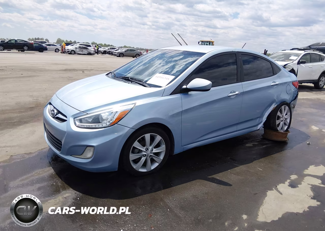 2014 Hyundai Accent Gls VIN:KMHCU4AE0EU608079 - 2