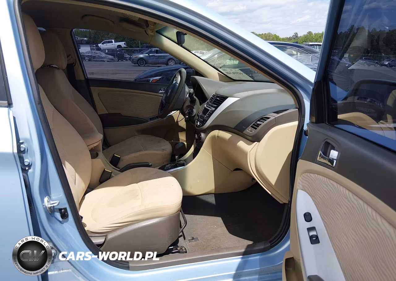 2014 Hyundai Accent Gls VIN:KMHCU4AE0EU608079 - 5