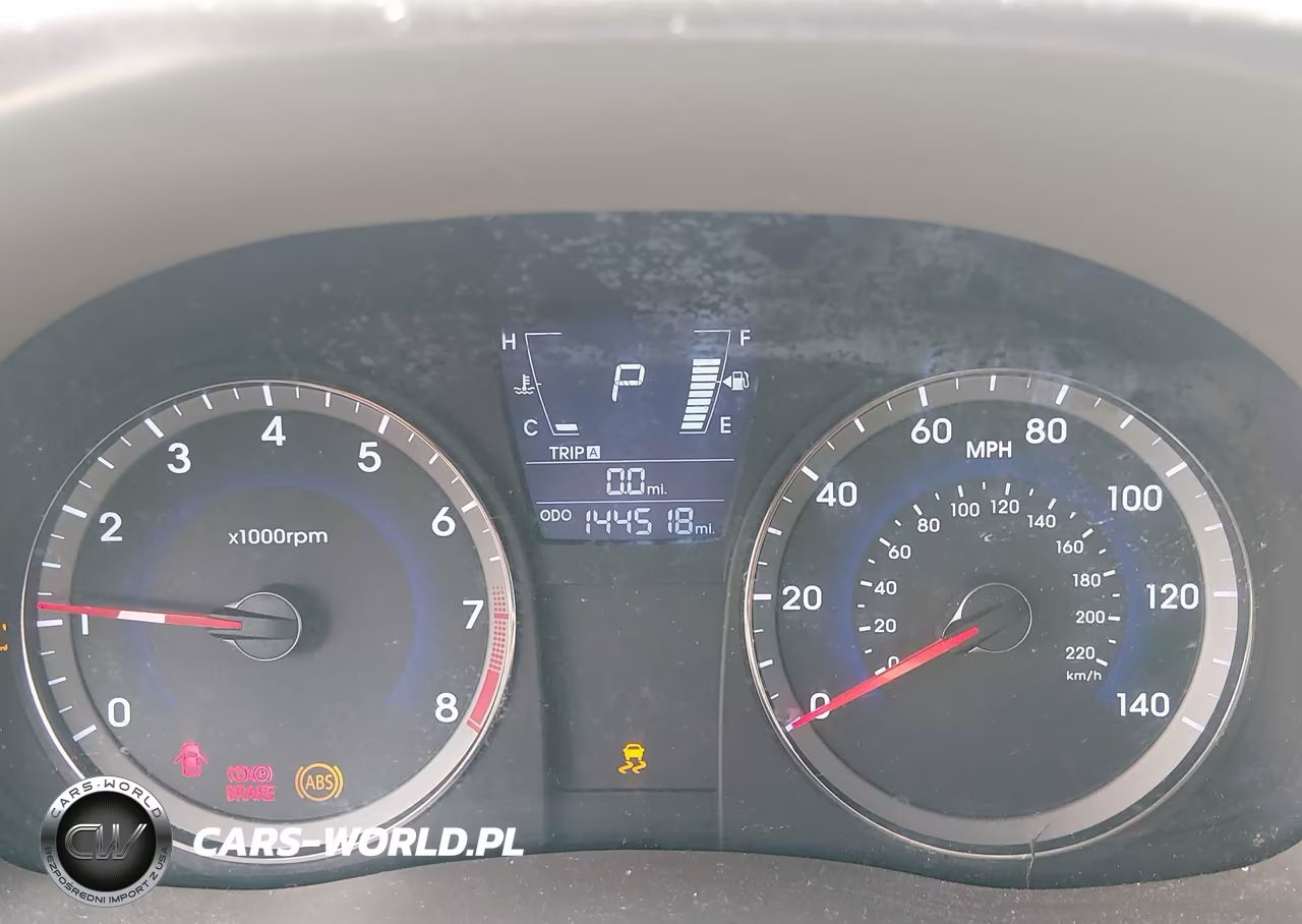 2014 Hyundai Accent Gls VIN:KMHCU4AE0EU608079 - 7
