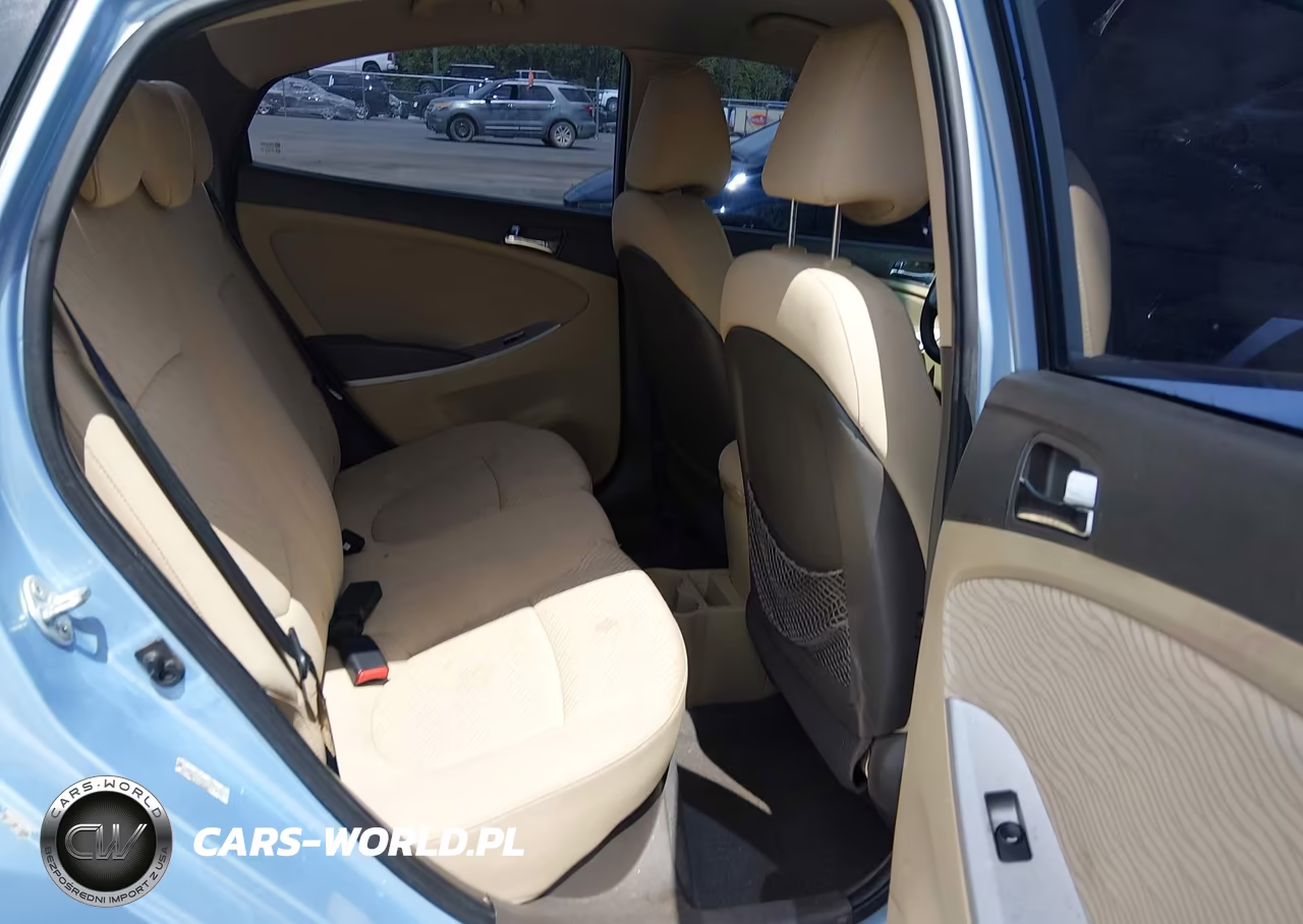 2014 Hyundai Accent Gls VIN:KMHCU4AE0EU608079 - 8